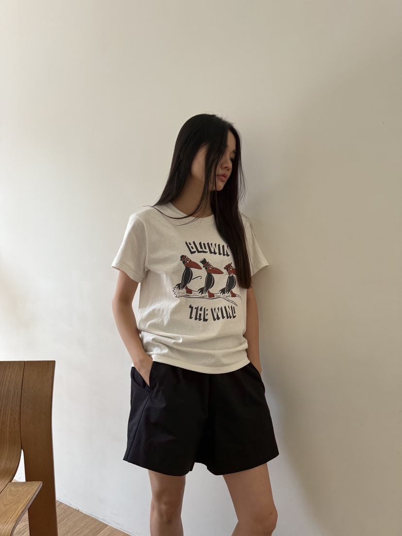 A P-STUDIO韓國直郵㊣女士新品25秋冬時尚熱賣休閑推薦T恤A P-STUDIOT恤