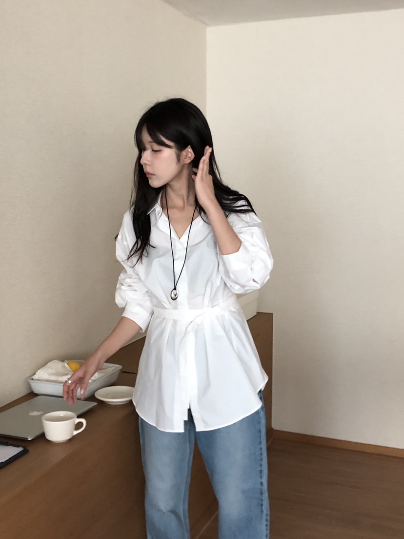 THE EYL東大門㊣實拍女裝新款人氣時尚25秋冬熱賣襯衫蕾絲衫THE EYL襯衫/蕾絲衫