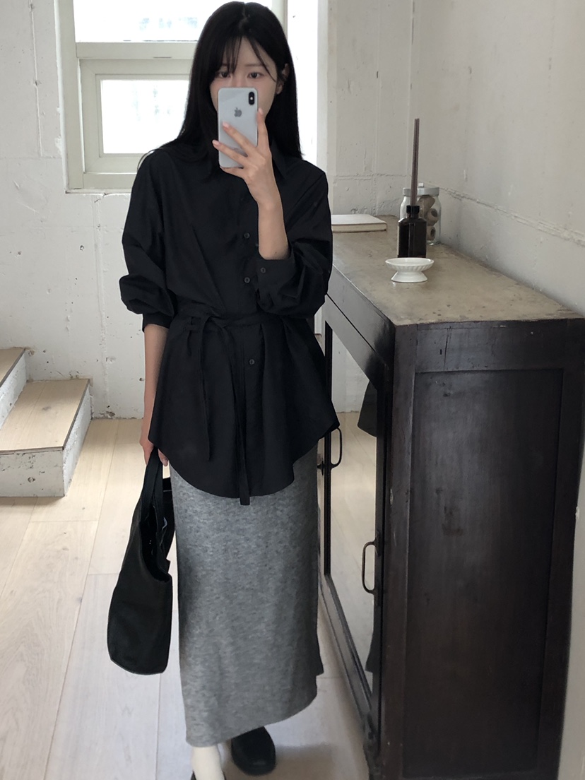 THE EYL東大門㊣實拍女裝新款人氣時尚25秋冬熱賣襯衫蕾絲衫THE EYL襯衫/蕾絲衫