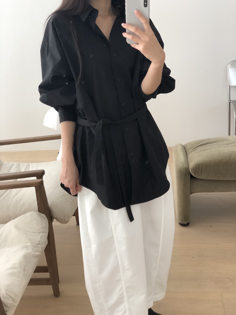 THE EYL東大門㊣實拍女裝新款人氣時尚25秋冬熱賣襯衫蕾絲衫THE EYL襯衫/蕾絲衫
