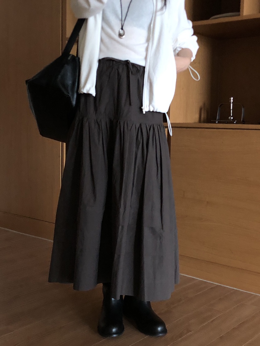 THE EYL東大門㊣代購女裝新品時尚推薦休閑25秋冬真品長裙THE EYL長裙
