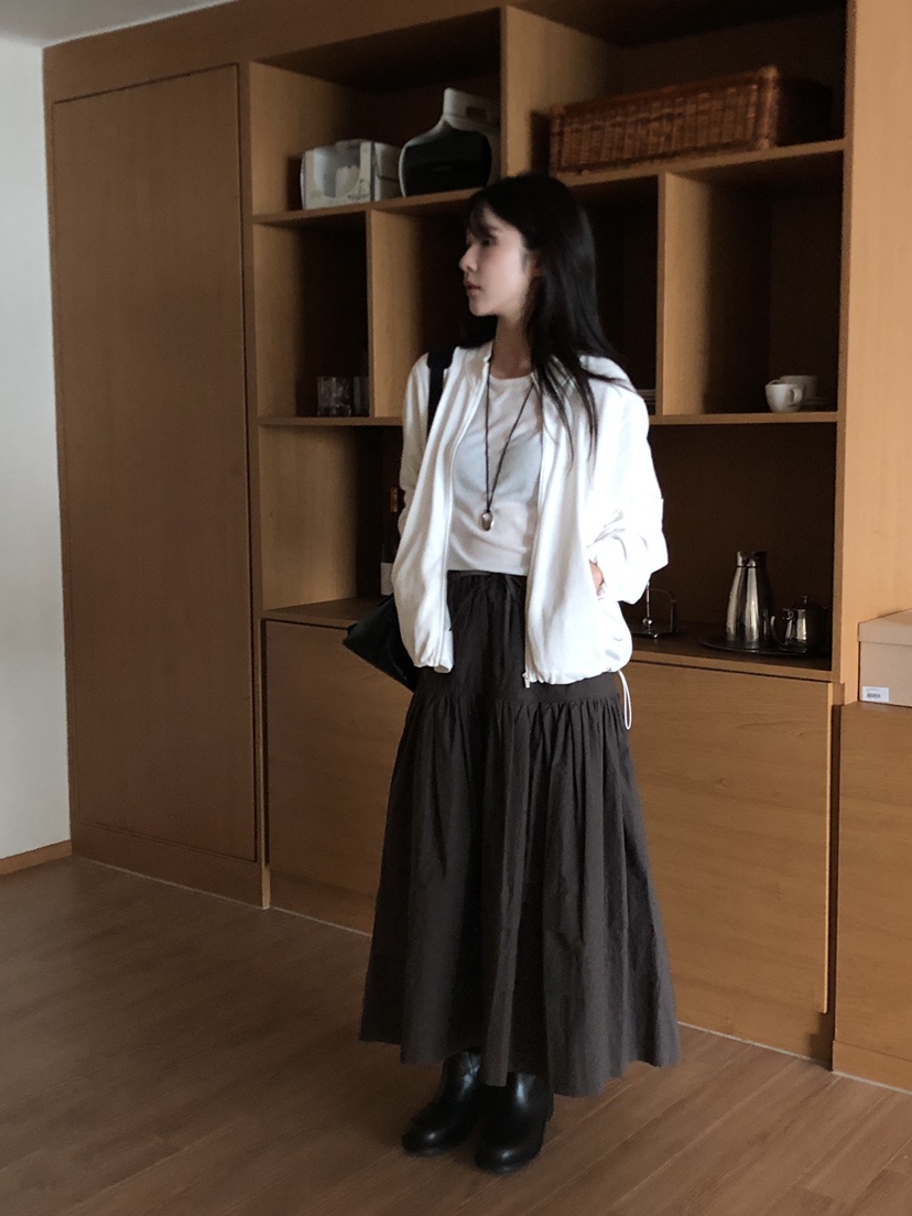THE EYL東大門㊣代購女裝新品時尚推薦休閑25秋冬真品長裙THE EYL長裙