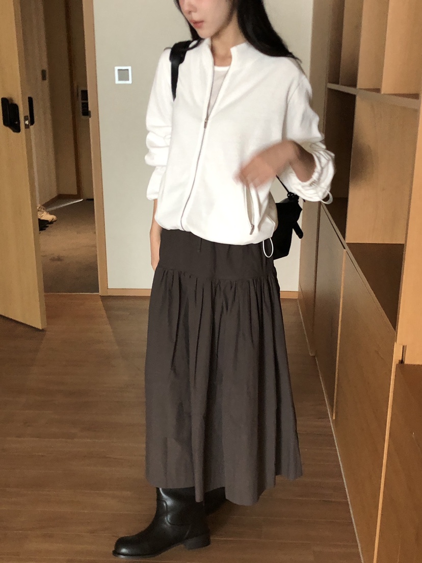 THE EYL東大門㊣代購女裝新品時尚推薦休閑25秋冬真品長裙THE EYL長裙