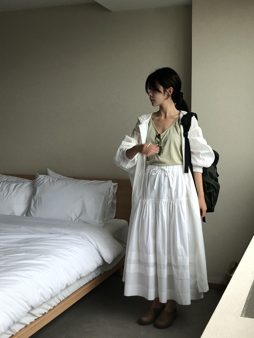 THE EYL東大門㊣代購女裝新品時尚推薦休閑25秋冬真品長裙THE EYL長裙