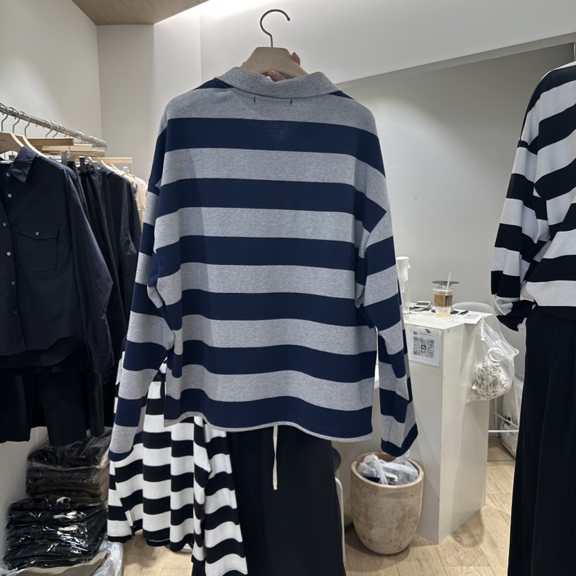 MARANT東大門㊣實拍女士新品推薦25秋冬熱賣真品長袖T恤條紋MARANT長袖T恤