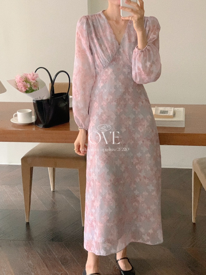 OVE東大門㊣直郵女裝新款推薦時尚職業熱賣25秋冬休閑連衣裙OVE連衣裙