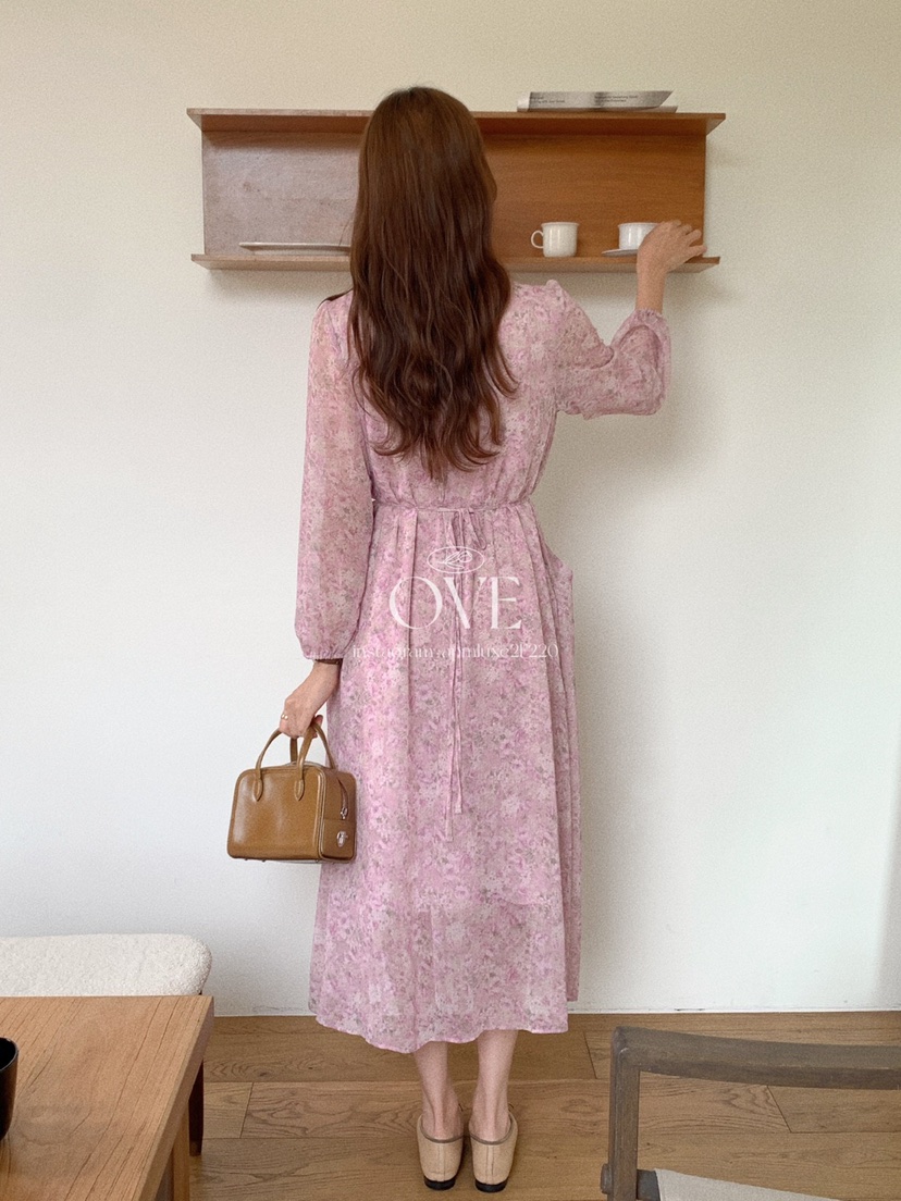 OVE韓國直郵㊣女士新款推薦職業時尚熱賣人氣25秋冬真品連衣裙OVE連衣裙