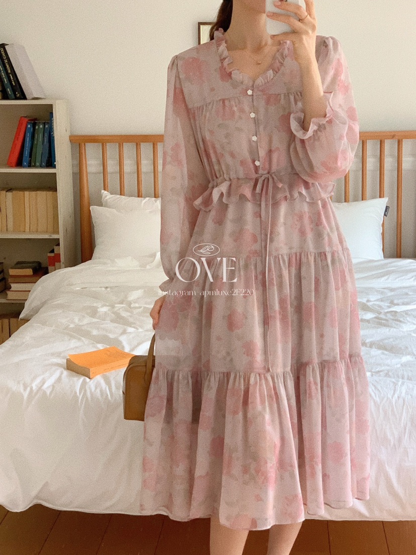 OVE韓國代購㊣女士新款25秋冬熱賣時尚推薦休閑人氣真品連衣裙OVE連衣裙