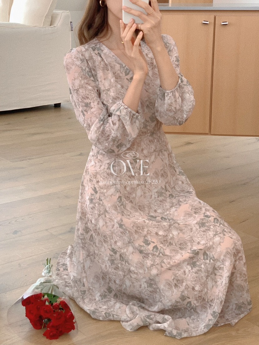 OVE韓國直郵㊣女士新款時尚推薦真品休閑職業25秋冬熱賣連衣裙OVE連衣裙