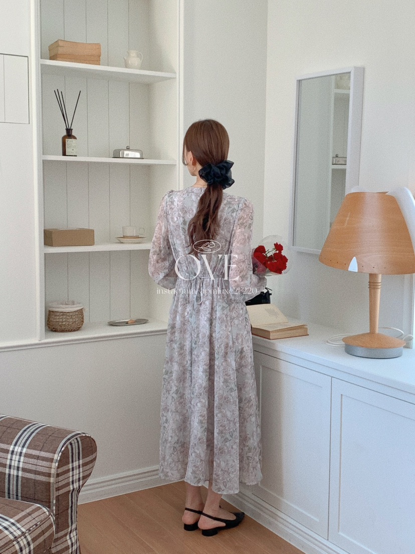 OVE韓國直郵㊣女士新款時尚推薦真品休閑職業25秋冬熱賣連衣裙OVE連衣裙