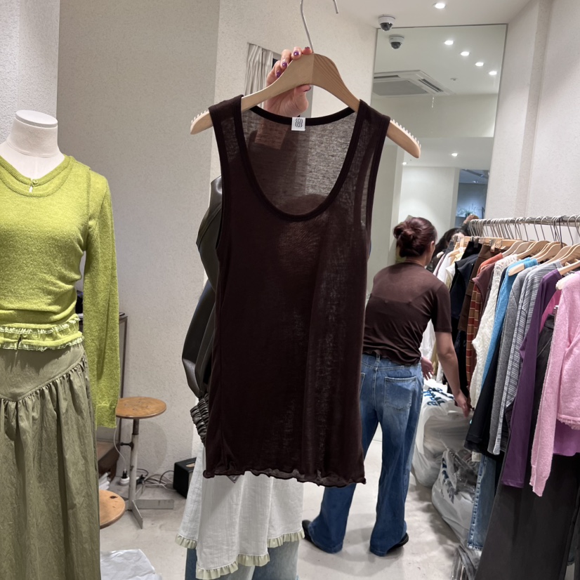 SSEMIENNE韓國代購㊣女裝新品25秋冬熱賣推薦職業時尚吊帶背心SSENIQUE吊帶/背心圖色3