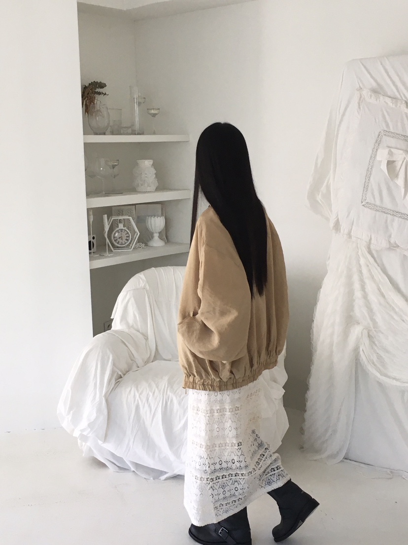 ORDINARYA東大門㊣直郵女裝新品25秋冬休閑時尚推薦夾克纖維ROESMMOSS夾克
