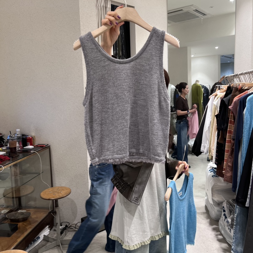 SSEMIENNE東大門㊣直郵女裝新品真品時尚25秋冬推薦吊帶背心SSENIQUE吊帶/背心圖色3