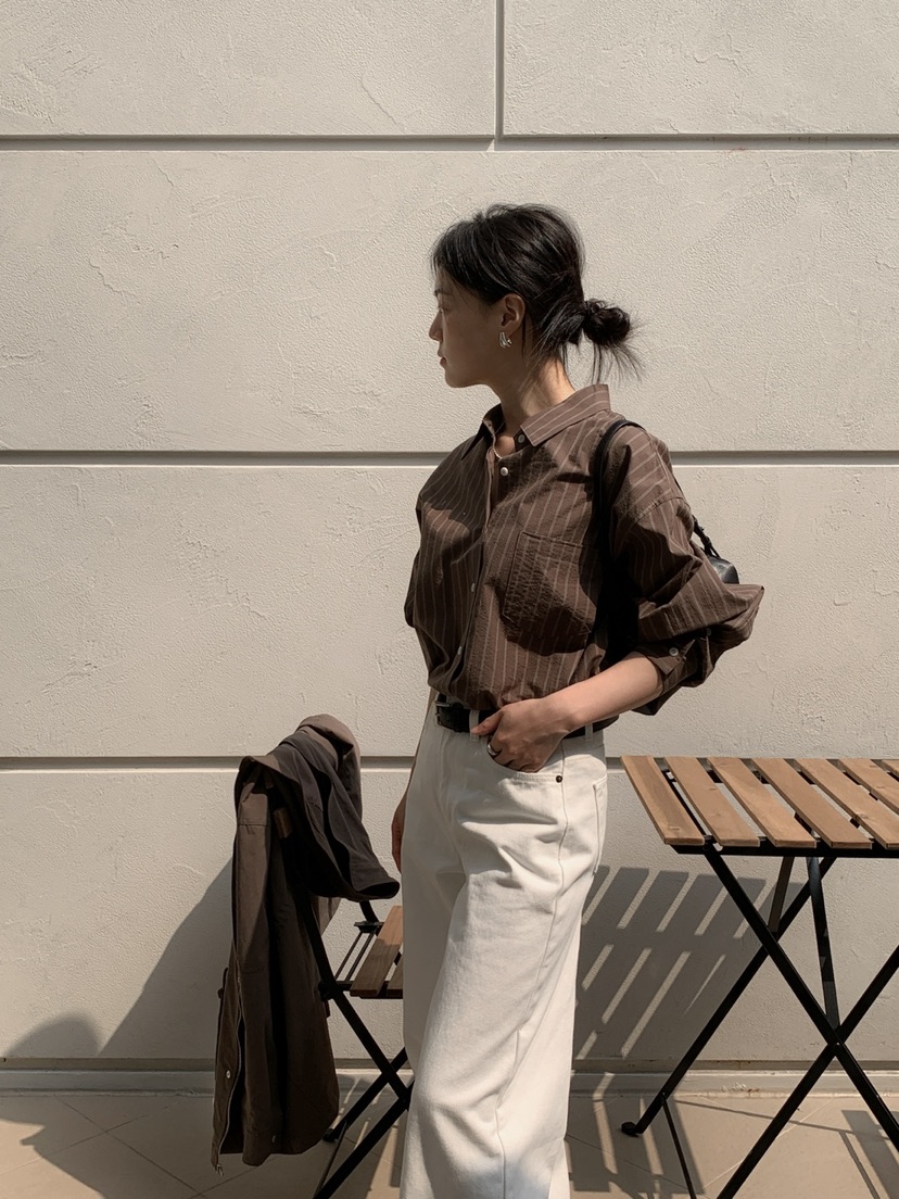 LONG PEAK東大門㊣代購女裝新款休閑時尚真品25秋冬襯衫蕾絲衫LONG PEAK襯衫/蕾絲衫
