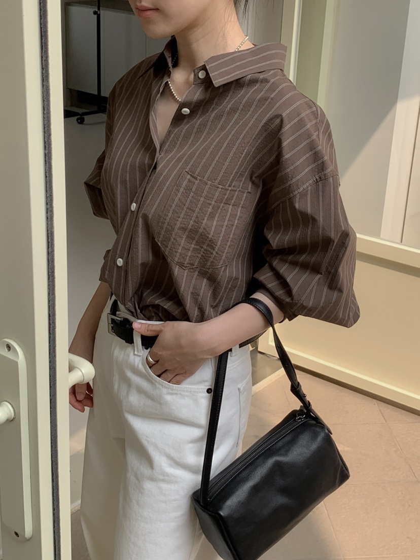 LONG PEAK東大門㊣代購女裝新款休閑時尚真品25秋冬襯衫蕾絲衫LONG PEAK襯衫/蕾絲衫