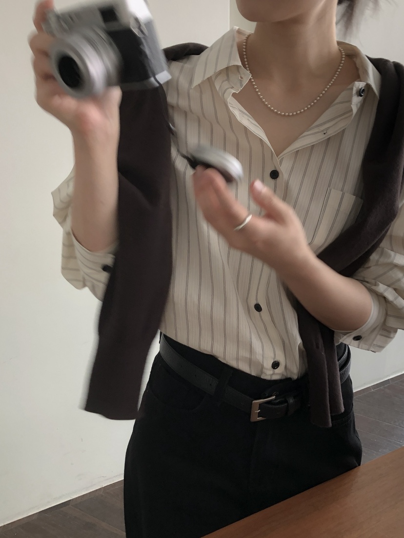 LONG PEAK東大門㊣代購女裝新款休閑時尚真品25秋冬襯衫蕾絲衫LONG PEAK襯衫/蕾絲衫