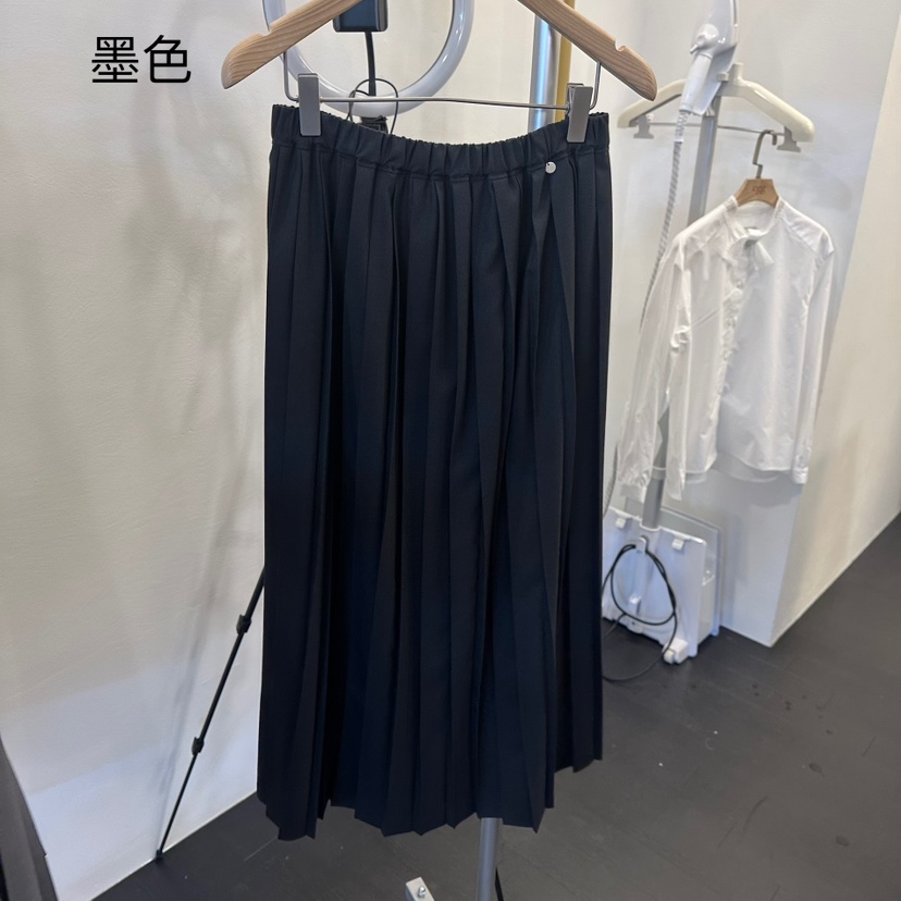 EGG東大門㊣直郵女裝新款推薦熱賣職業時尚25秋冬人氣長裙喇叭EGG-訂貨周期長長裙圖色3