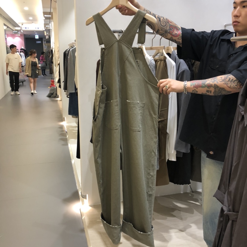 NOON_D東大門㊣實拍女士新款真品職業時尚推薦25秋冬背帶褲口袋NOON_D背帶褲