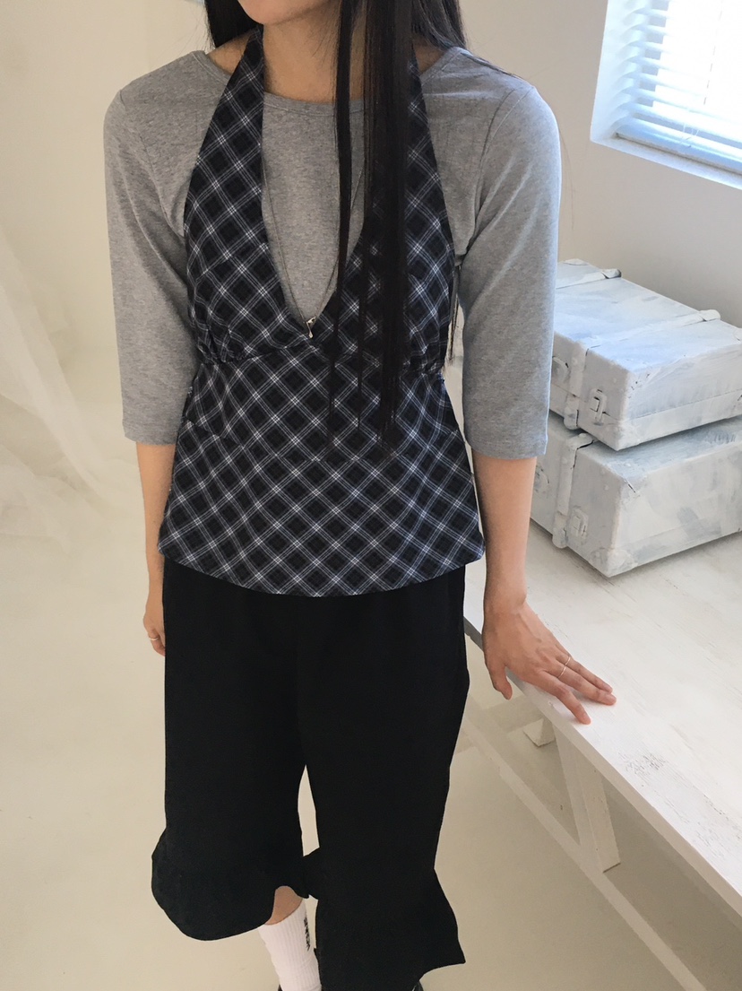ORDINARYA東大門㊣實拍女士新款25秋冬時尚休閑職業吊帶背心ROESMMOSS吊帶/背心