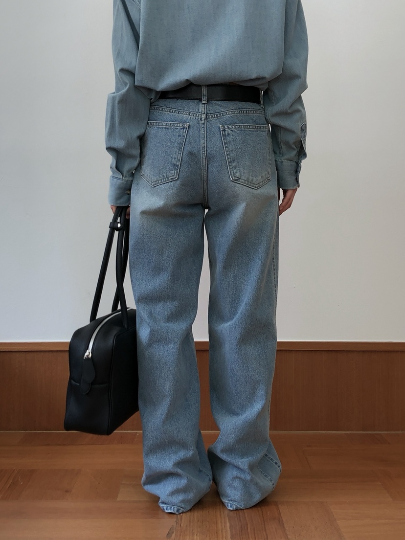 LONG PEAK東大門㊣代購女士新款時尚休閑人氣熱賣25秋冬牛仔褲LONG PEAK牛仔褲
