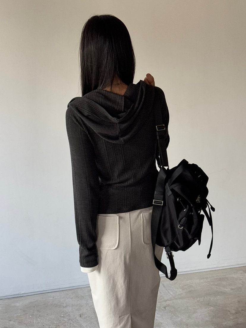 Verbena韓國代購㊣女裝新品真品推薦人氣熱賣針織衫開衫連帽Verbena針織衫