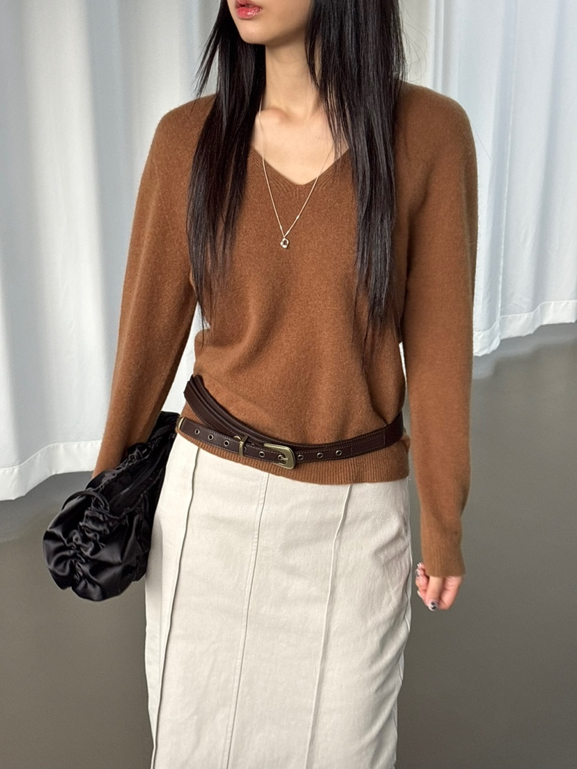 Verbena東大門㊣直郵女裝新款真品熱賣人氣時尚推薦休閑針織衫Verbena針織衫