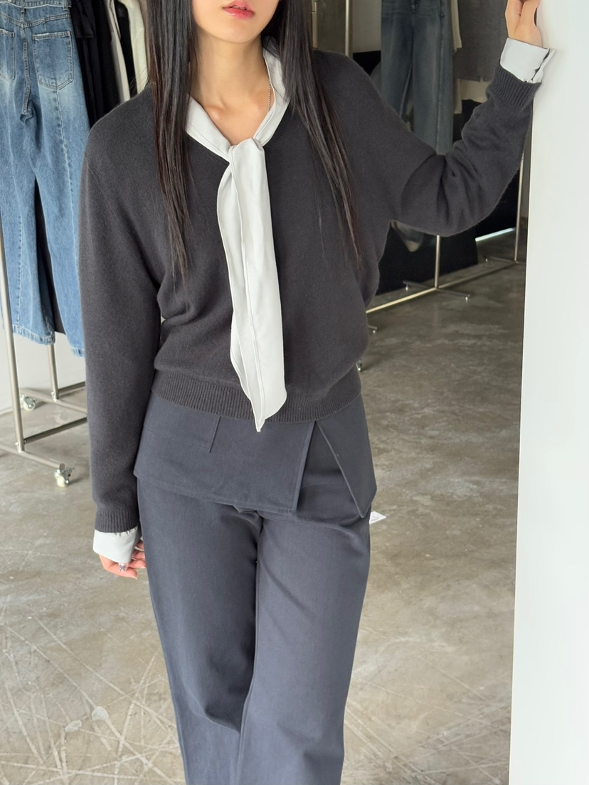 Verbena東大門㊣直郵女士新款推薦熱賣真品25秋冬襯衫蕾絲衫Verbena襯衫/蕾絲衫