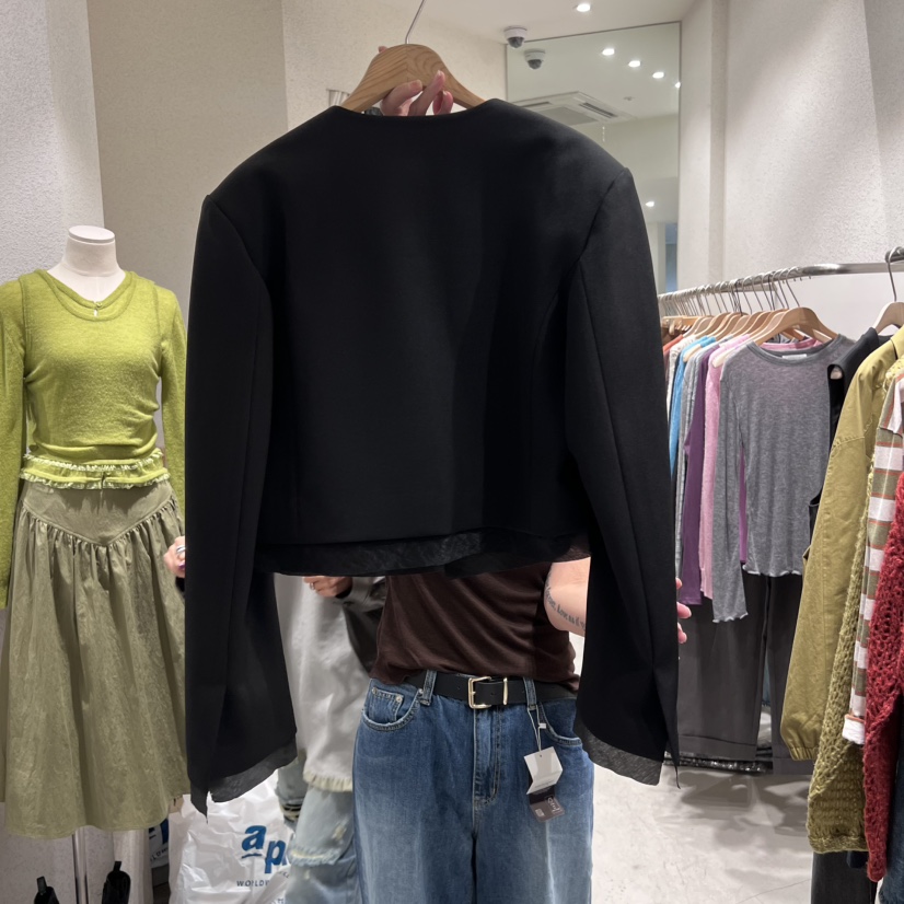 SSEMIENNE東大門㊣代購女士新品25秋冬真品熱賣時尚推薦夾克SSENIQUE夾克