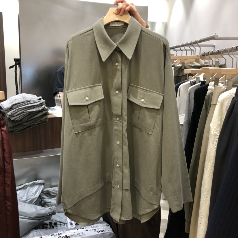 NOON_D東大門㊣代購女裝新品真品熱賣推薦時尚25秋冬襯衫蕾絲衫NOON_D襯衫/蕾絲衫圖色2