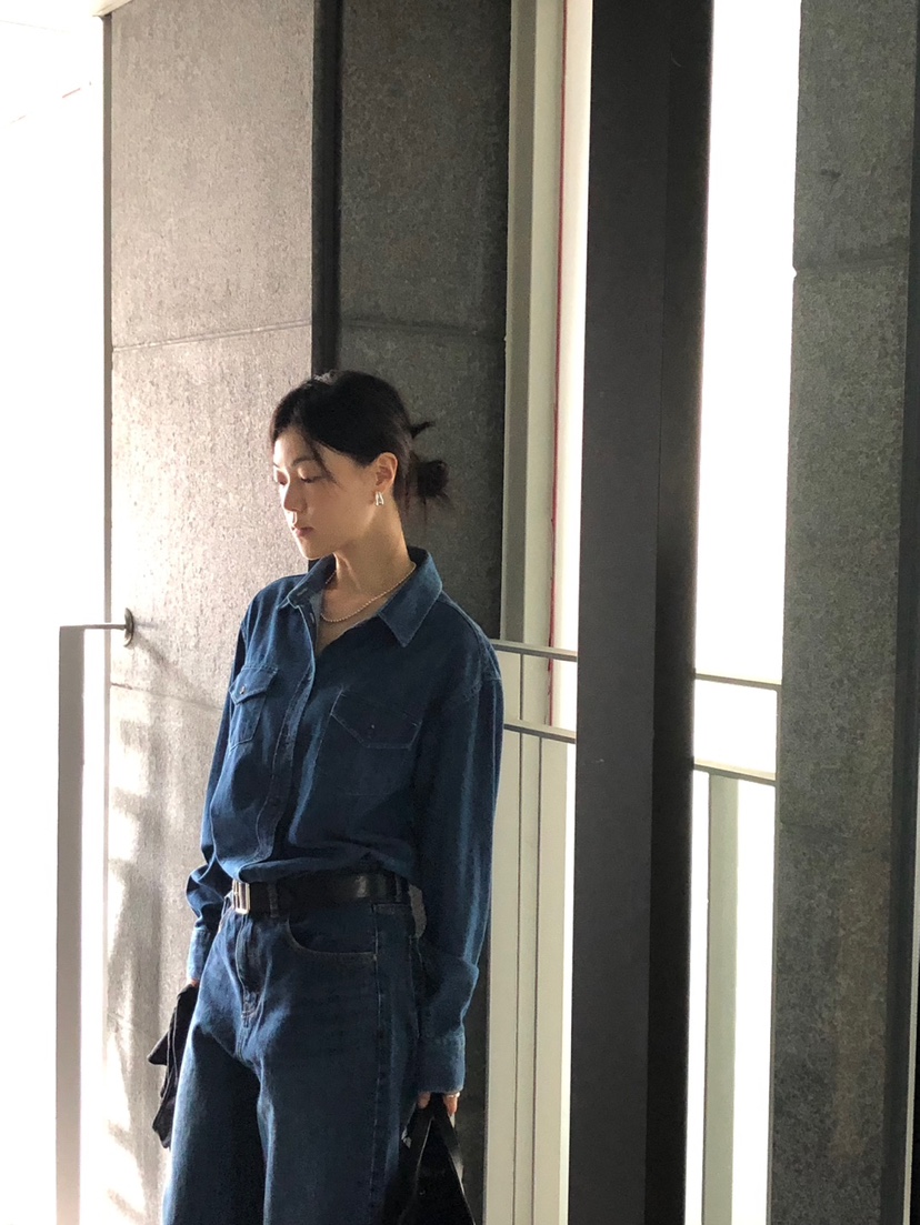 LONG PEAK東大門㊣直郵女裝新款25秋冬職業時尚襯衫蕾絲衫LONG PEAK襯衫/蕾絲衫