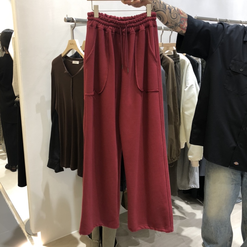 NOON_D韓國代購㊣女裝新品時尚25秋冬人氣熱賣休閑推薦休閑褲NOON_D休閑褲