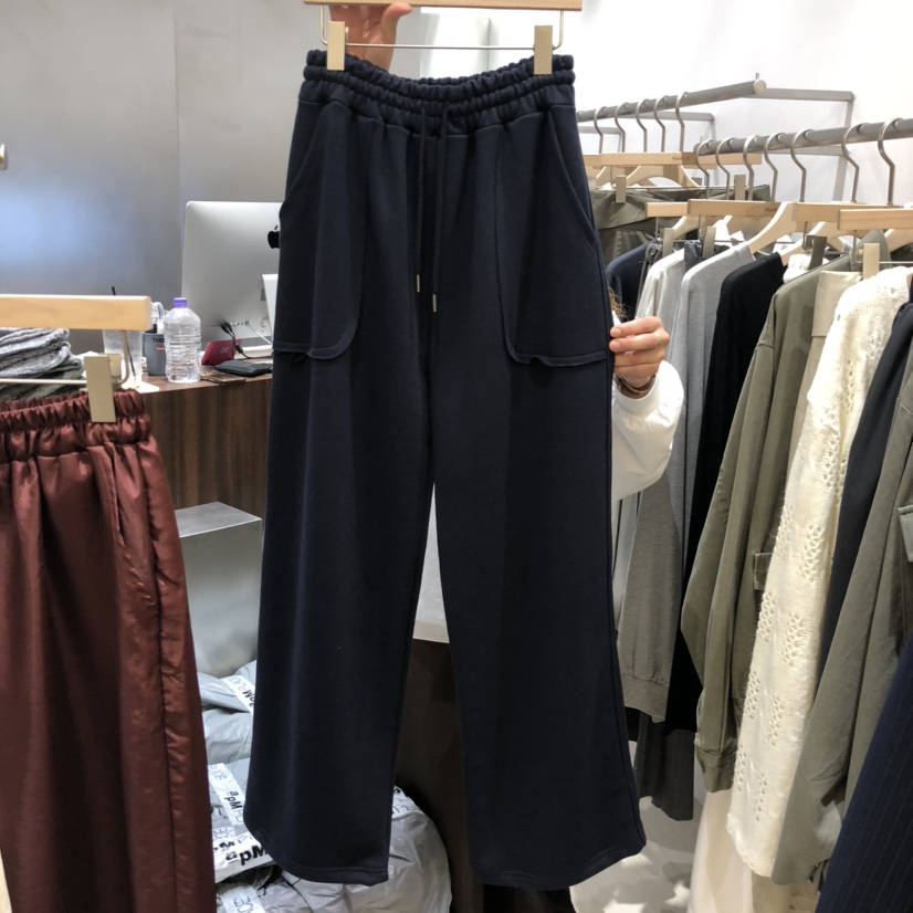 NOON_D韓國代購㊣女裝新品時尚25秋冬人氣熱賣休閑推薦休閑褲NOON_D休閑褲圖色2