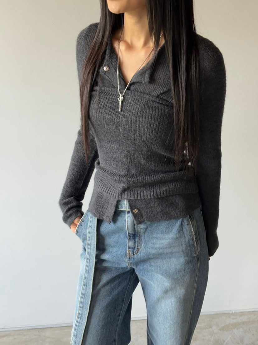 Verbena東大門㊣直郵女裝新款時尚休閑推薦套裝羊駝套裝開衫Verbena套裝