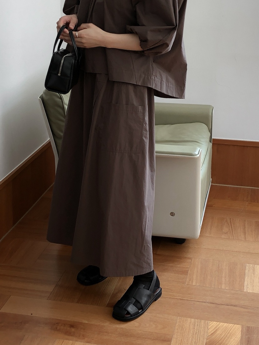 LONG PEAK韓國代購㊣女裝新款人氣時尚真品25秋冬休閑裙褲LONG PEAK裙褲