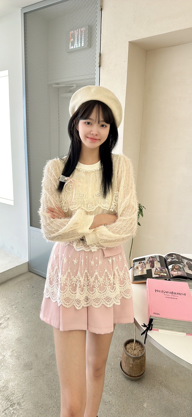 YARD韓國直郵㊣女裝新品推薦人氣熱賣25秋冬時尚襯衫蕾絲衫YARD襯衫/蕾絲衫
