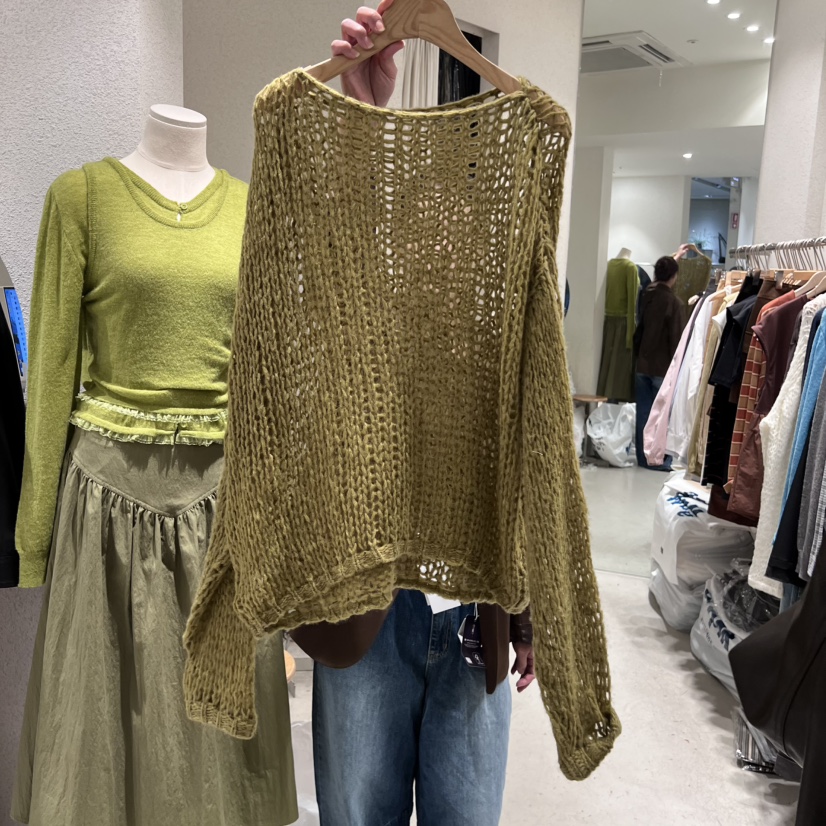 SSEMIENNE東大門㊣代購女士新品真品時尚人氣針織衫水洗羊毛SSENIQUE針織衫圖色3