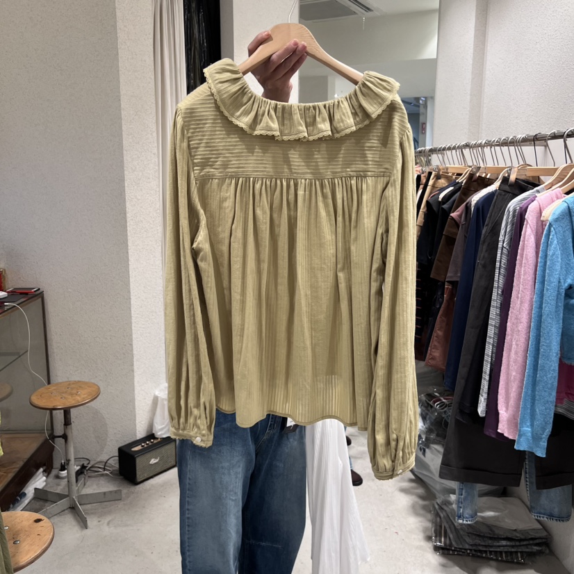 SSEMIENNE東大門㊣代購女士新品25秋冬職業真品時尚襯衫蕾絲衫SSENIQUE襯衫/蕾絲衫