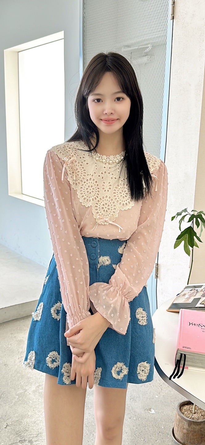 YARD韓國直郵㊣女裝新品人氣時尚熱賣休閑真品襯衫蕾絲衫雪紡YARD襯衫/蕾絲衫