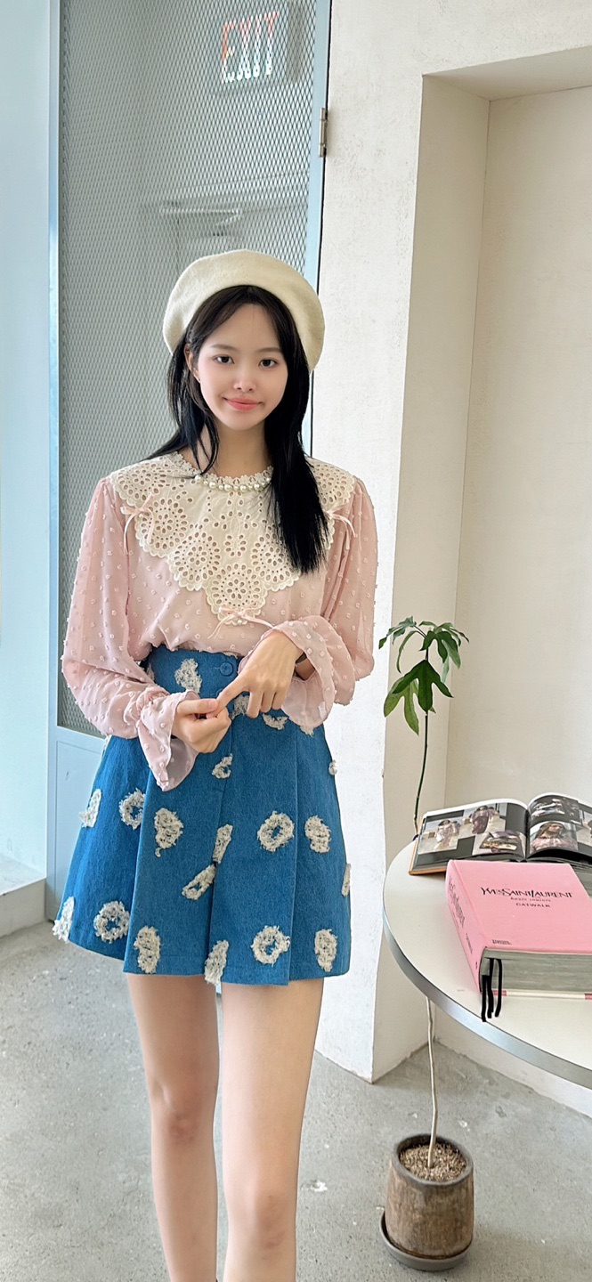 YARD韓國直郵㊣女裝新品人氣時尚熱賣休閑真品襯衫蕾絲衫雪紡YARD襯衫/蕾絲衫