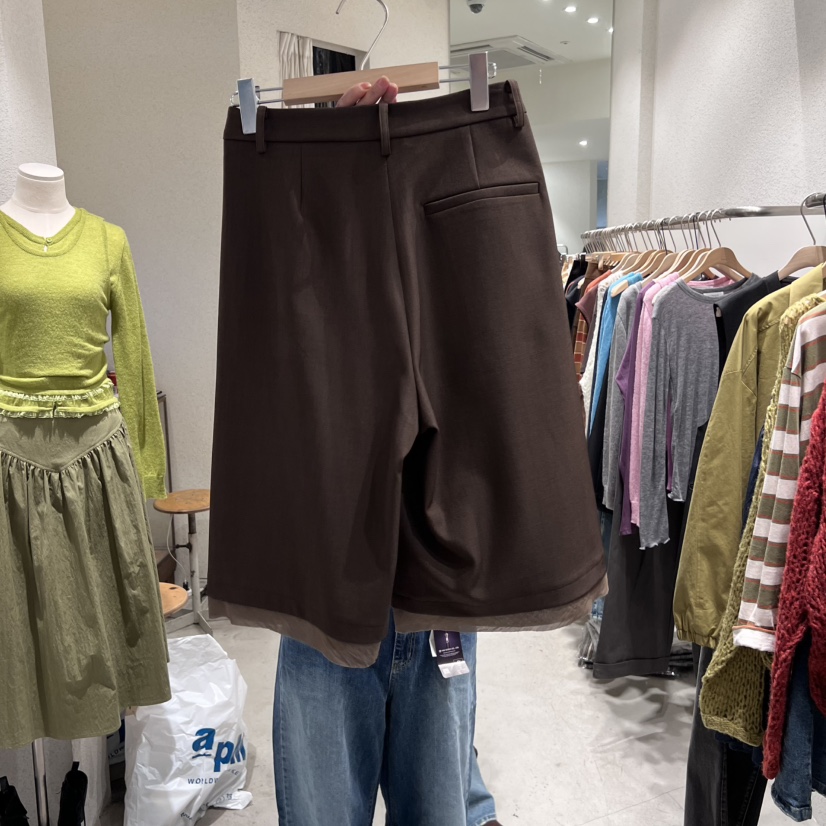 SSEMIENNE東大門㊣代購女裝新品職業人氣休閑時尚真品推薦短褲SSENIQUE短褲