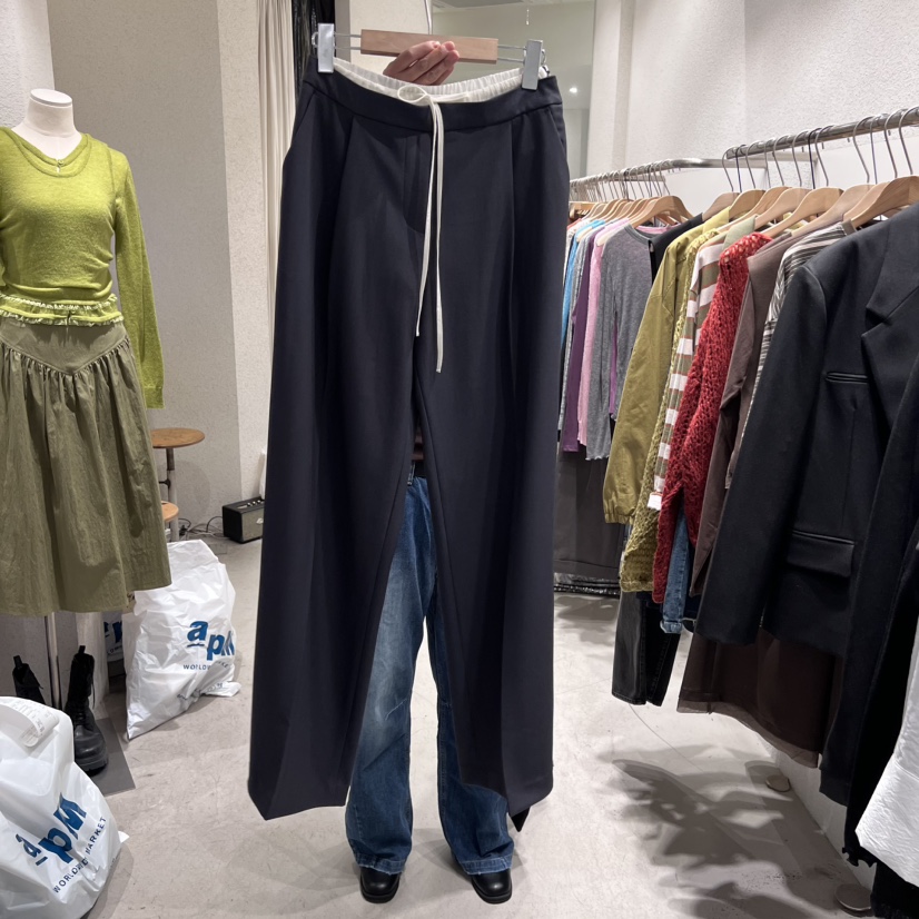 SSEMIENNE東大門㊣實拍女裝新款熱賣推薦休閑職業真品休閑褲SSENIQUE休閑褲圖色2