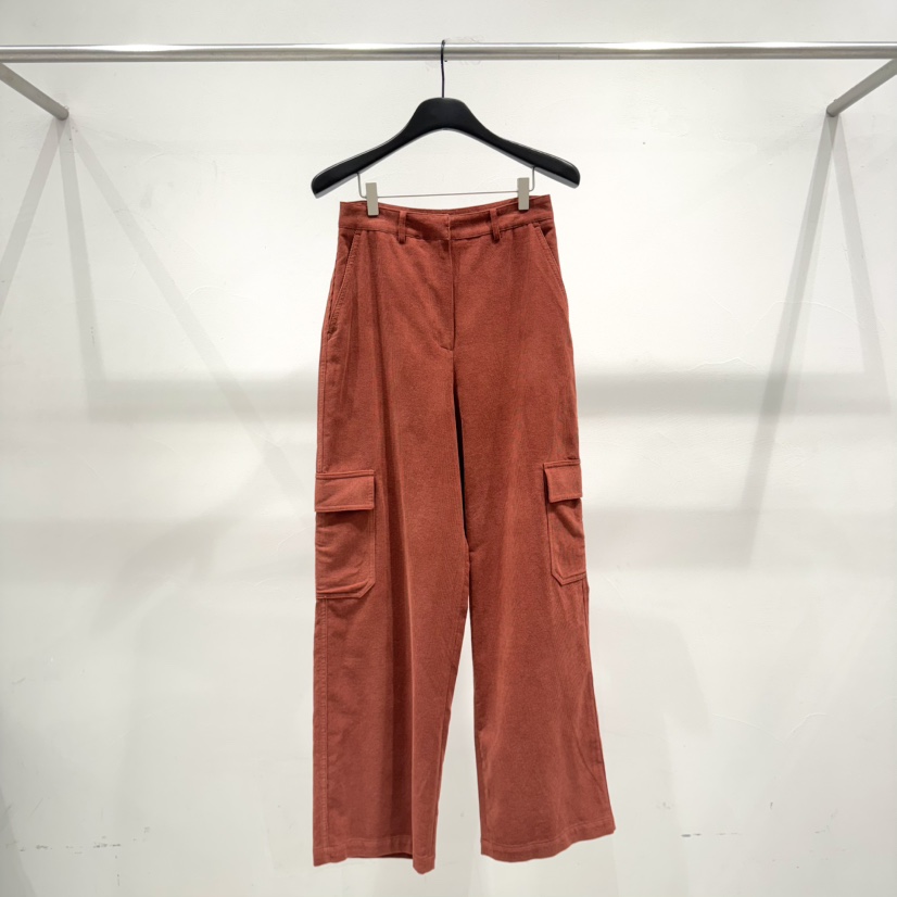 RIVER韓國直郵㊣女裝新品真品人氣熱賣25秋冬休閑休閑褲口袋WATER/RIVER休閑褲圖色2