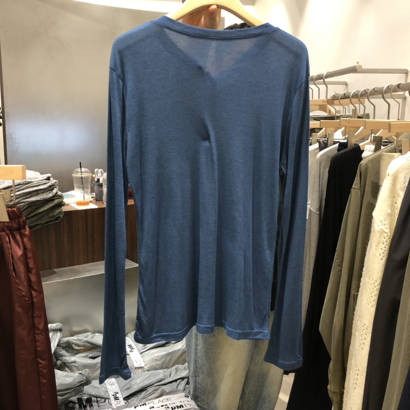 NOON_D韓國直郵㊣女裝新品25秋冬人氣時尚職業推薦真品長袖T恤NOON_D長袖T恤