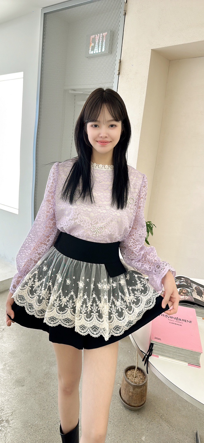 YARD韓國代購㊣女士新品熱賣人氣推薦真品25秋冬襯衫蕾絲衫YARD襯衫/蕾絲衫