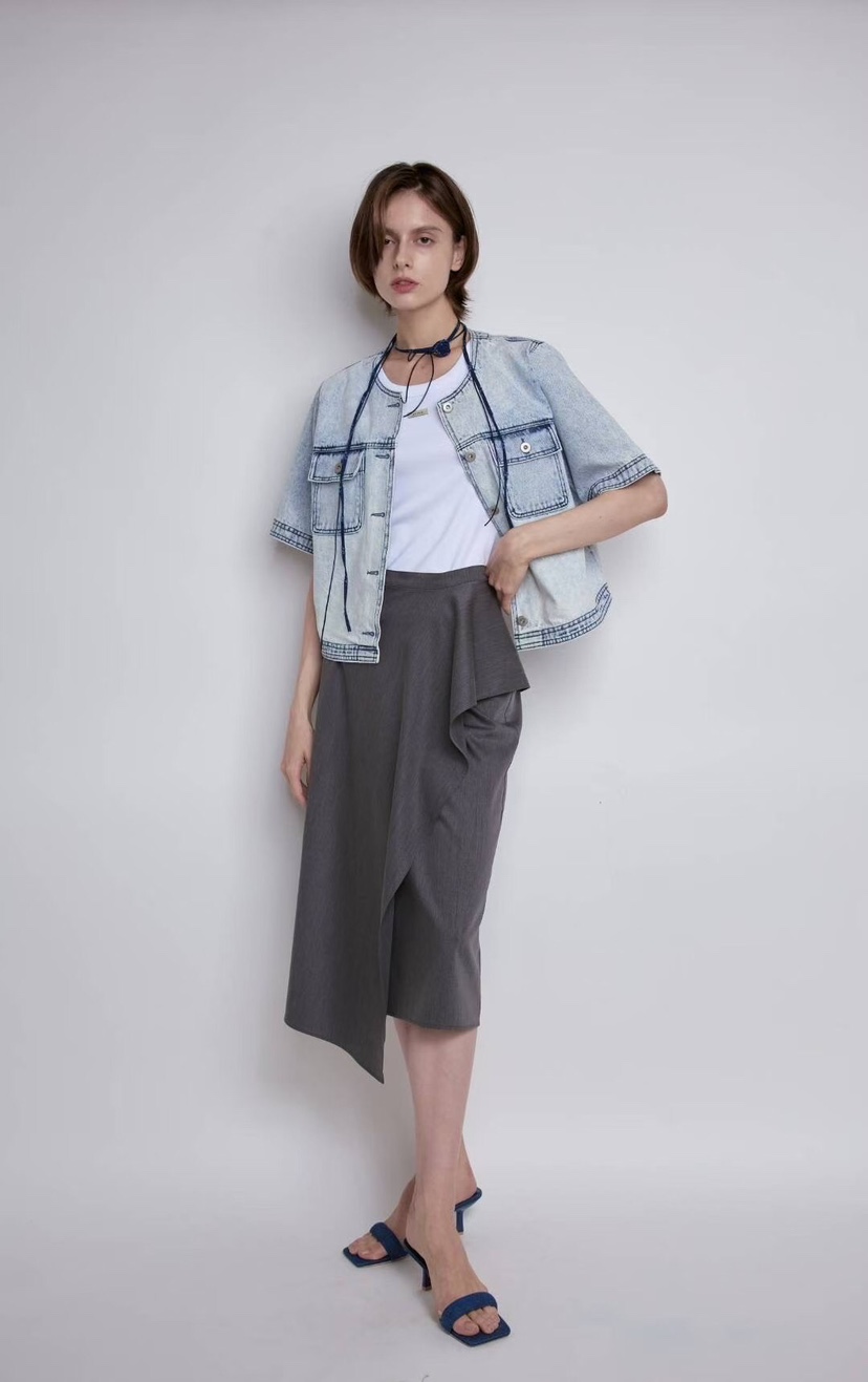 GENTLE B/LOVENTINA韓國代購㊣女裝新品真品半身裙中短裙GENTLE B/LOVENTINA半身裙/中短裙