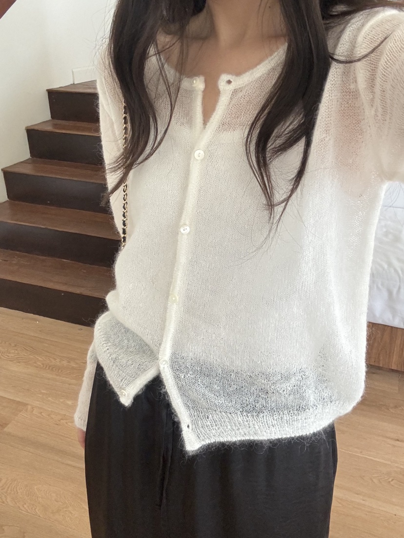 TIZZI韓國直郵㊣女裝新款職業25秋冬休閑時尚推薦針織衫開衫TIZZI針織衫