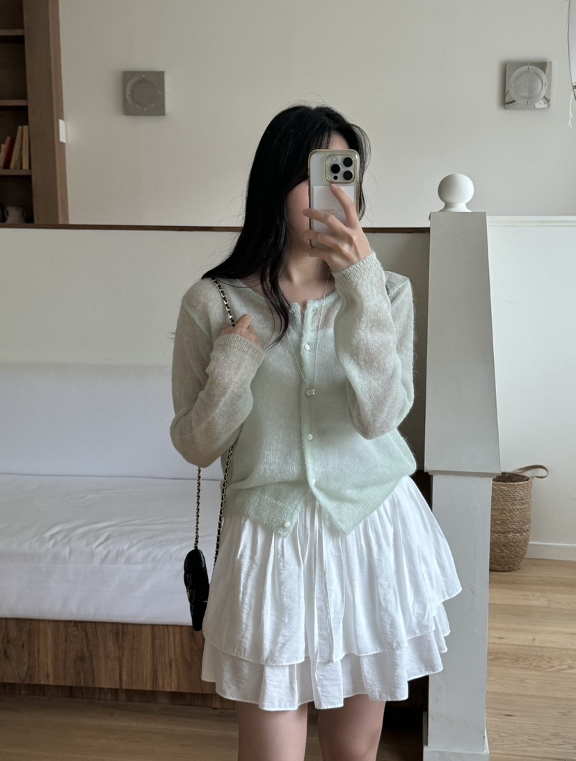 TIZZI韓國直郵㊣女裝新款職業25秋冬休閑時尚推薦針織衫開衫TIZZI針織衫