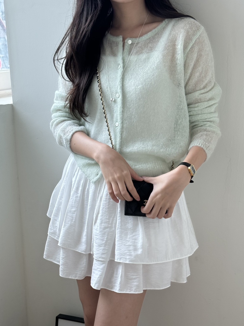 TIZZI韓國直郵㊣女裝新款職業25秋冬休閑時尚推薦針織衫開衫TIZZI針織衫
