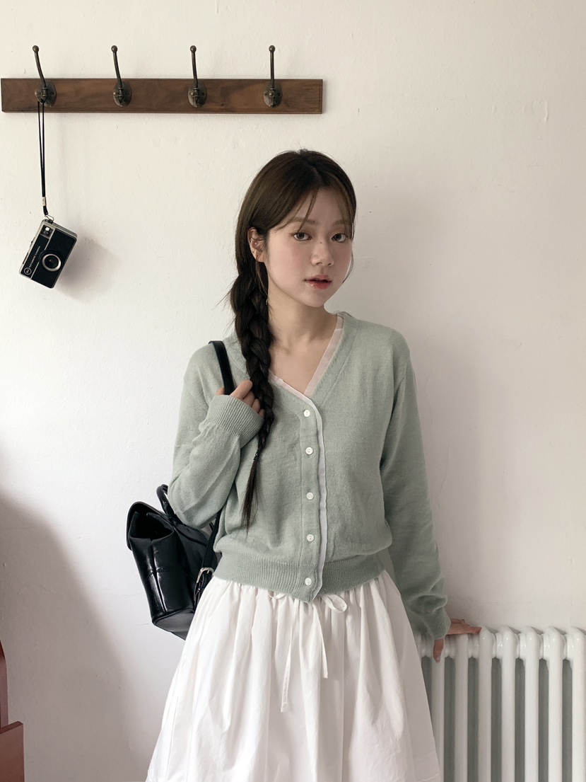 RE:OPENING韓國直郵㊣女士新款25秋冬職業時尚人氣休閑針織衫RE:OPENING針織衫