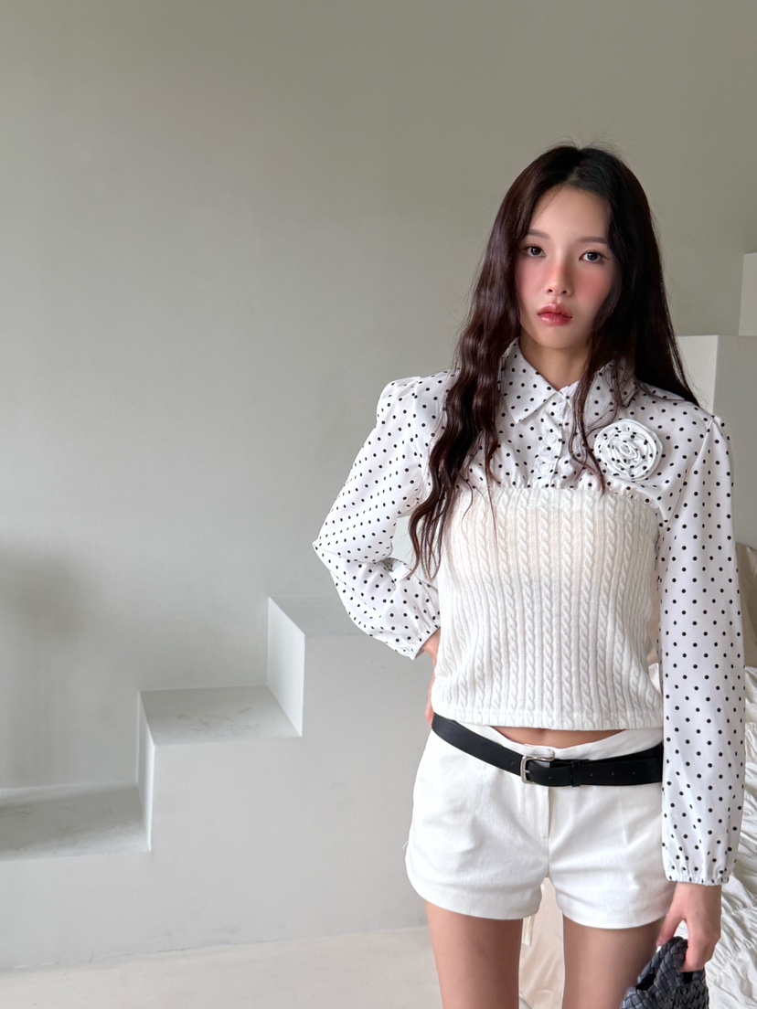 MARKE-P韓國直郵㊣女士新款人氣職業休閑熱賣推薦襯衫蕾絲衫MARKE-P襯衫/蕾絲衫